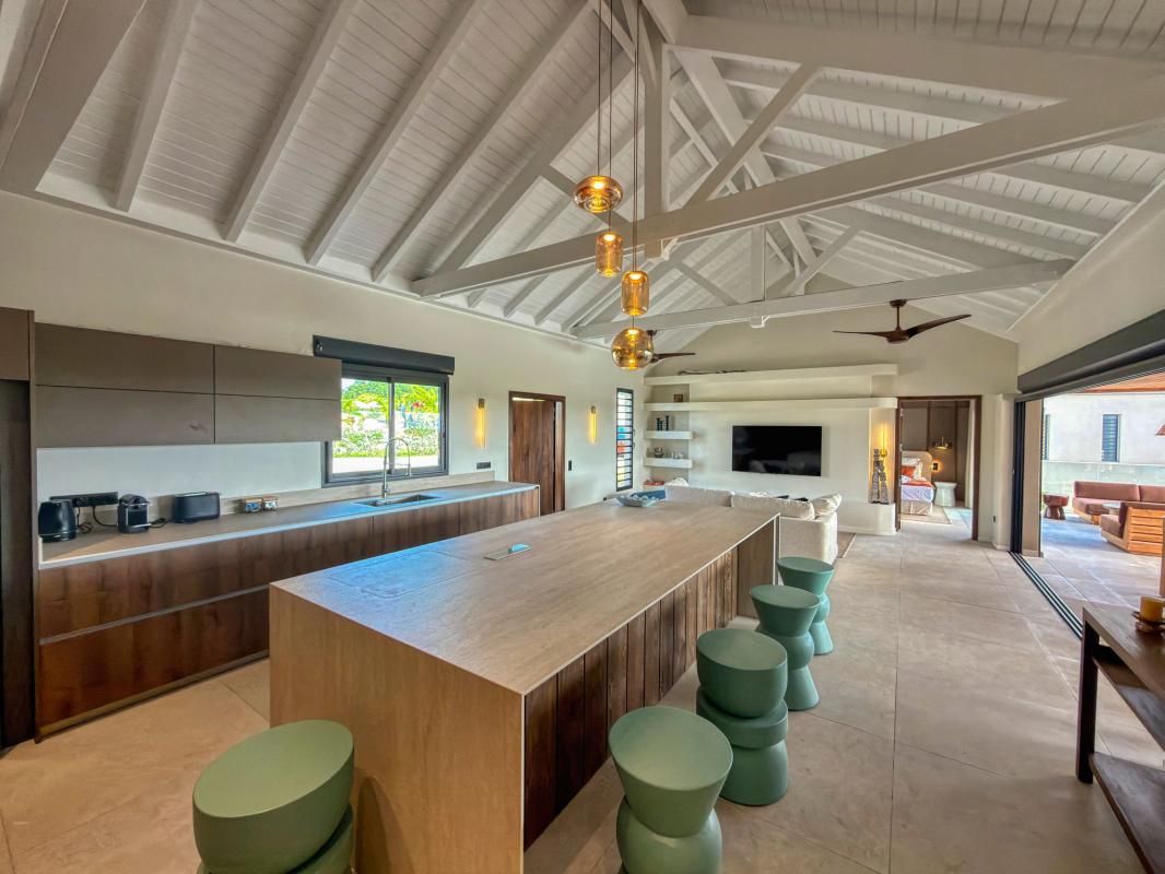 13.Location Villa piscine vue mer St François Guadeloupe_Cuisine